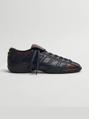 Miista sneakersy skórzane Nikoletta damskie kolor brązowy MI_5706