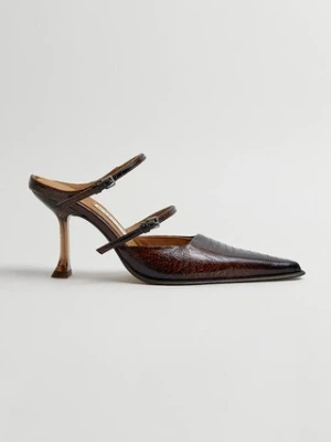 Miista szpilki skórzane Shari