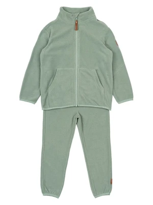 mikk-line 2-częściowy zestaw polarowy w kolorze zielonym rozmiar: 92