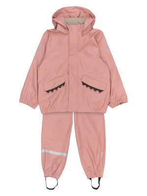 mikk-line 2-częściowy zestaw przeciwdeszczowy w kolorze jasnoróżowym rozmiar: 98