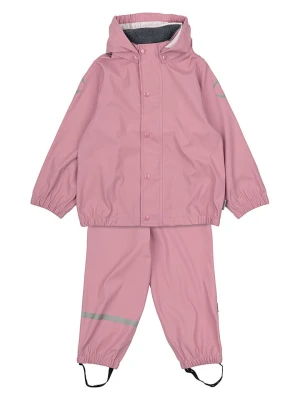mikk-line 2-częściowy zestaw przeciwdeszczowy w kolorze jasnoróżowym rozmiar: 140