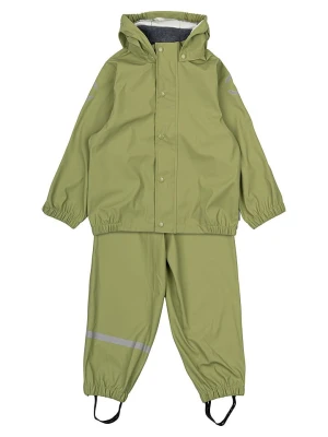 mikk-line 2-częściowy zestaw przeciwdeszczowy w kolorze zielonym rozmiar: 98