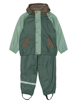 mikk-line 2-częściowy zestaw przeciwdeszczowy w kolorze zielonym rozmiar: 92