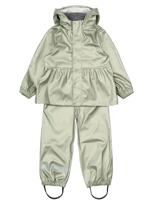 mikk-line 2-częściowy zestaw przeciwdeszczowy w kolorze zielonym rozmiar: 92