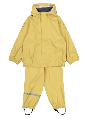 mikk-line 2-częściowy zestaw przeciwdeszczowy w kolorze żółtym rozmiar: 128
