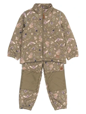 mikk-line 2-częściowy zestaw termiczny w kolorze khaki rozmiar: 86