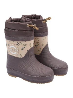 mikk-line Kalosze w kolorze brązowym rozmiar: 31