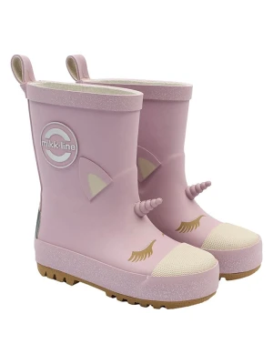 mikk-line Kalosze "Wellies" w kolorze jasnoróżowym rozmiar: 23