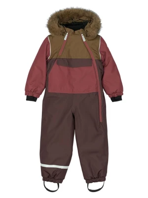 mikk-line Kombinezon zimowy w kolorze brązowo-czerwonym rozmiar: 128