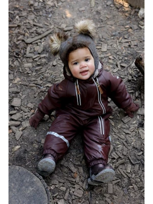 mikk-line Kombinezon zimowy w kolorze brązowym rozmiar: 92