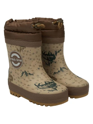 mikk-line Kozaki zimowe w kolorze jasnobrązowym rozmiar: 36