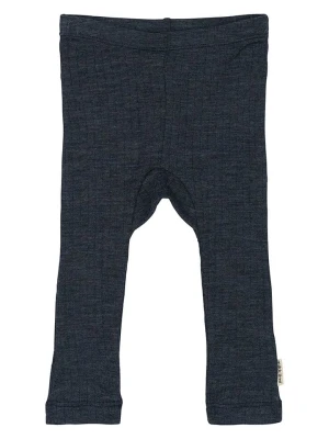 mikk-line Legginsy wełniane w kolorze granatowym rozmiar: 110