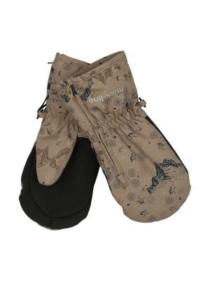 mikk-line Rękawiczki w kolorze szarobrązowym rozmiar: 122/128