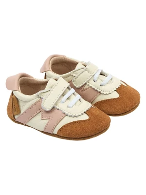 mikk-line Sneakersy w kolorze biało-jasnoróżowym rozmiar: 98 / 104