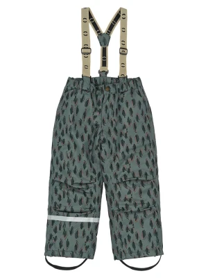 mikk-line Spodnie narciarskie w kolorze zielonym rozmiar: 128