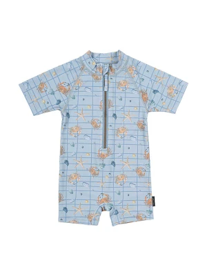 mikk-line Strój kąpielowy w kolorze błękitnym rozmiar: 110/116