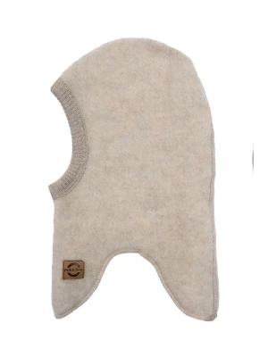 mikk-line Wełniana kominiarka w kolorze beżowym rozmiar: 50/56