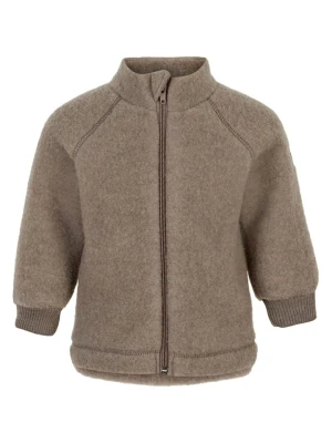 mikk-line Wełniana kurtka w kolorze jasnobrązowym rozmiar: 92