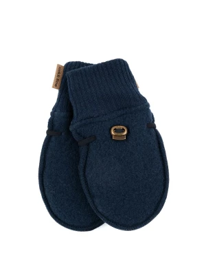 mikk-line Wełniane rękawiczki w kolorze granatowym rozmiar: 62/68