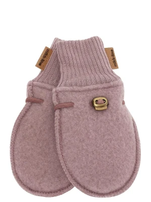 mikk-line Wełniane rękawiczki w kolorze jasnoróżowym rozmiar: 50/56