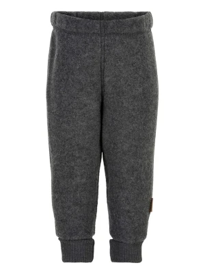mikk-line Wełniane spodnie w kolorze antracytowym rozmiar: 140
