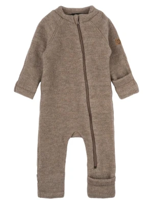 mikk-line Wełniany kombinezon w kolorze brązowym rozmiar: 104