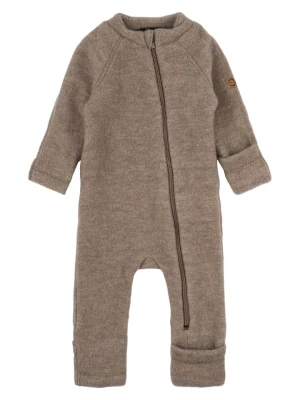 mikk-line Wełniany kombinezon w kolorze brązowym rozmiar: 86