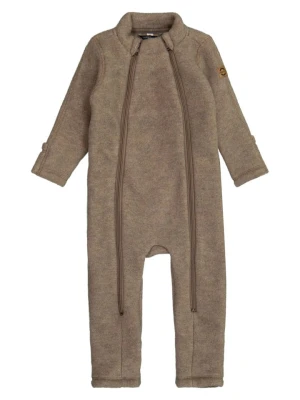 mikk-line Wełniany kombinezon w kolorze jasnobrązowym rozmiar: 86