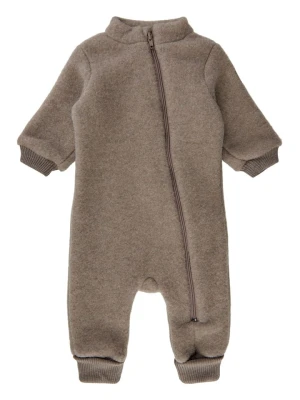 mikk-line Wełniany kombinezon w kolorze jasnobrązowym rozmiar: 92