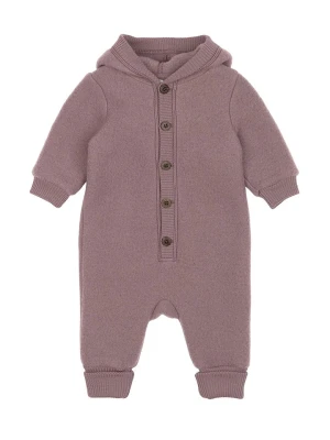 mikk-line Wełniany kombinezon w kolorze szaroróżowym rozmiar: 92
