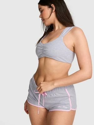 Mikroszorty z miękkiego modalu Victoria's Secret Szary