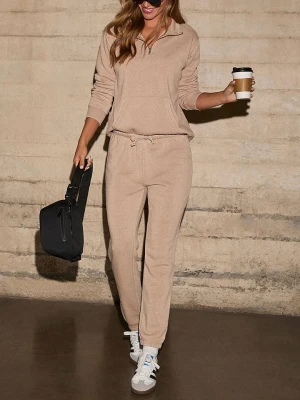 Milan Kiss 2-częściowy zestaw w kolorze beżowym rozmiar: L