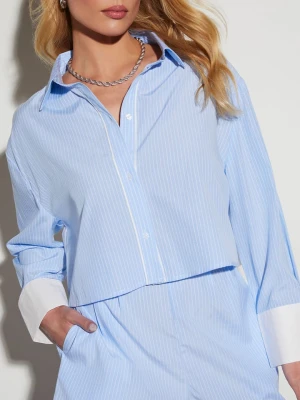 Milan Kiss 2-częściowy zestaw w kolorze błękitno-białym rozmiar: L