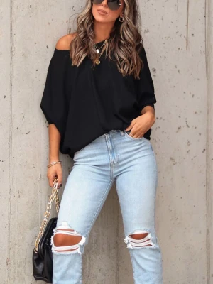 Milan Kiss Bluza w kolorze czarnym rozmiar: L