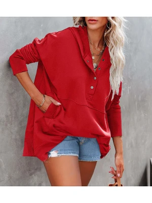 Milan Kiss Bluza w kolorze czerwonym rozmiar: S