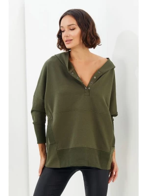 Zdjęcie produktu Milan Kiss Bluza w kolorze khaki rozmiar: XL