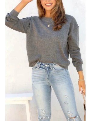 Milan Kiss Bluza w kolorze szarym rozmiar: S