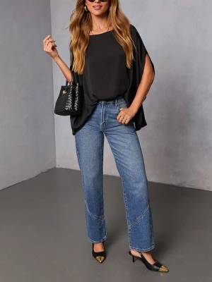 Milan Kiss Bluzka w kolorze czarnym rozmiar: L