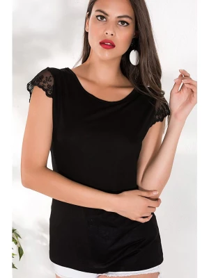 Milan Kiss Bluzka w kolorze czarnym rozmiar: XL
