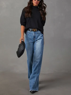 Milan Kiss Bluzka w kolorze czarnym rozmiar: L