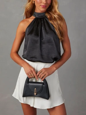 Milan Kiss Bluzka w kolorze czarnym rozmiar: M