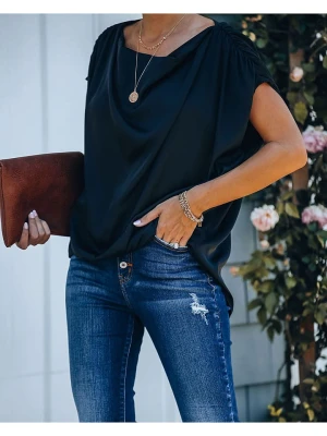 Milan Kiss Bluzka w kolorze czarnym rozmiar: S