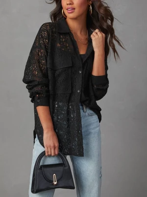 Milan Kiss Bluzka w kolorze czarnym rozmiar: XL