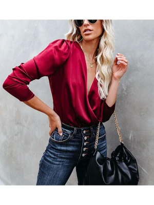 Milan Kiss Bluzka w kolorze czerwonym rozmiar: L