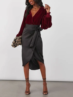 Milan Kiss Bluzka w kolorze czerwonym rozmiar: S