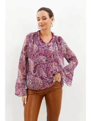 Milan Kiss Bluzka w kolorze fioletowym rozmiar: L