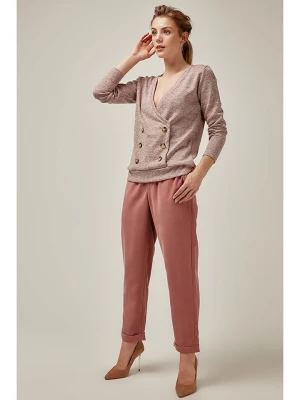 Milan Kiss Bluzka w kolorze jasnoróżowym rozmiar: L