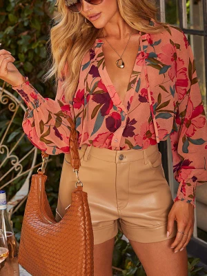 Milan Kiss Bluzka w kolorze jasnoróżowym rozmiar: M