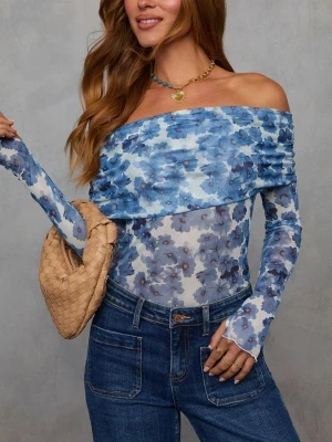 Milan Kiss Bluzka w kolorze niebieskim rozmiar: XL