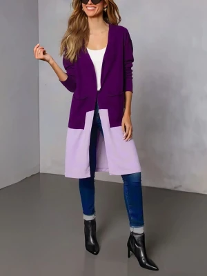 Milan Kiss Kardigan w kolorze fioletowym rozmiar: L